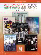 Alternative Rock Sheet Music Collection - 40 Hits piano sheet music cover